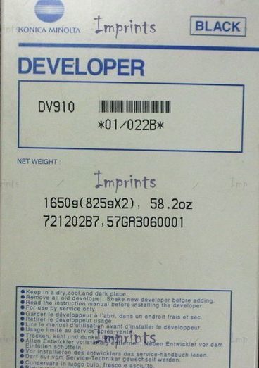 Девелопер Konica Minolta DV910   оригинальный