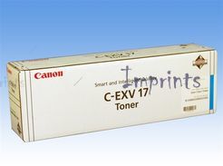 Оригинальный Картридж Canon C-EXV17 Cyan голубой оригинальный