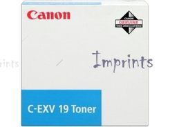 Оригинальный Картридж Canon C-EXV 19 Cyan голубой оригинальный