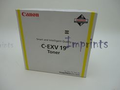Оригинальный Картридж Canon C-EXV 19 Yellow желтый оригинальный