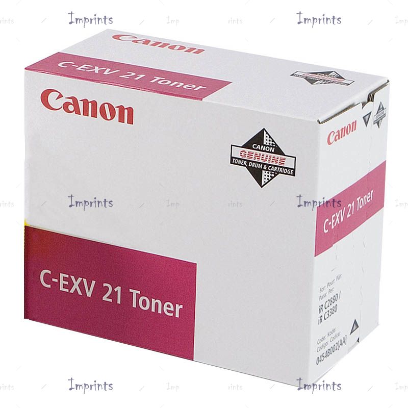 Оригинальный Картридж Canon C-EXV 21 Magenta пурпурный оригинальный