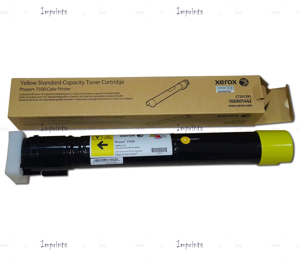 Картридж Xerox 106R01442 желтый оригинальный