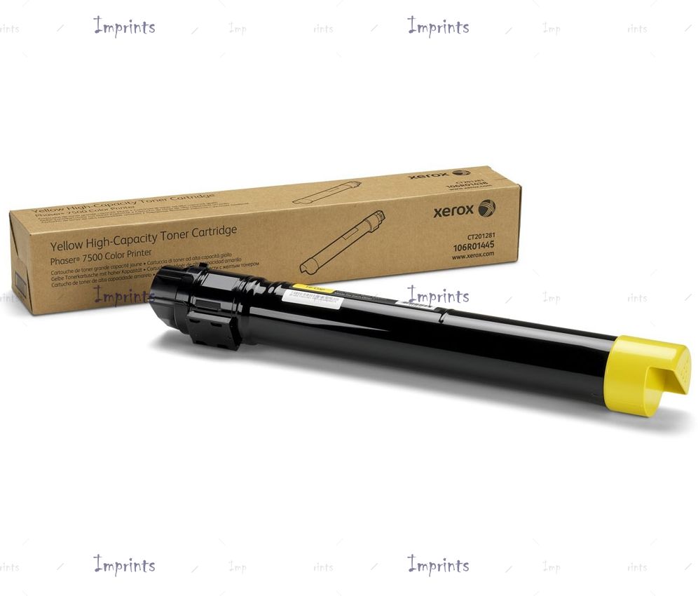Картридж Xerox 106R01445 желтый, XL оригинальный