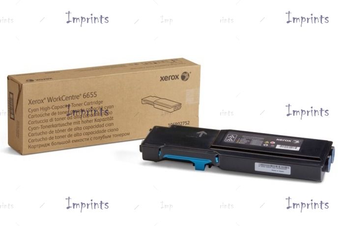 Картридж Xerox 106R02752 голубой оригинальный