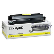 Оригинальный Картридж Lexmark 12N0770 желтый оригинальный