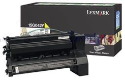 Оригинальный Картридж Lexmark 15G042Y желтый оригинальный