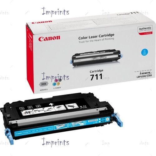 Оригинальный Картридж Canon Cartridge 711C голубой оригинальный