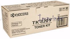 Картридж Kyocera Mita TK-820Y желтый оригинальный