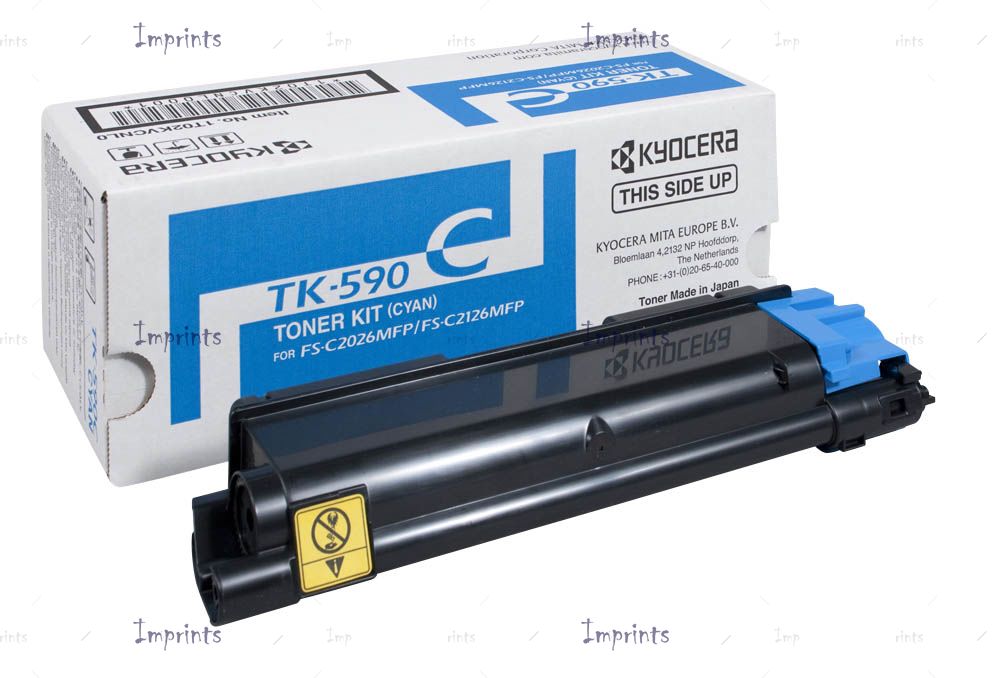 Картридж Kyocera Mita TK-590C голубой оригинальный