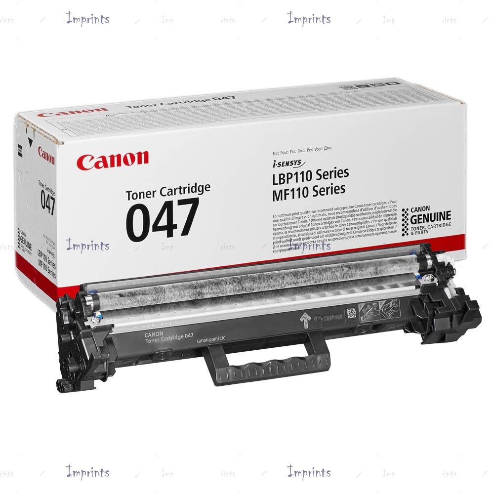 Оригинальный Картридж Canon Cartridge 047H черный  увеличенный оригинальный