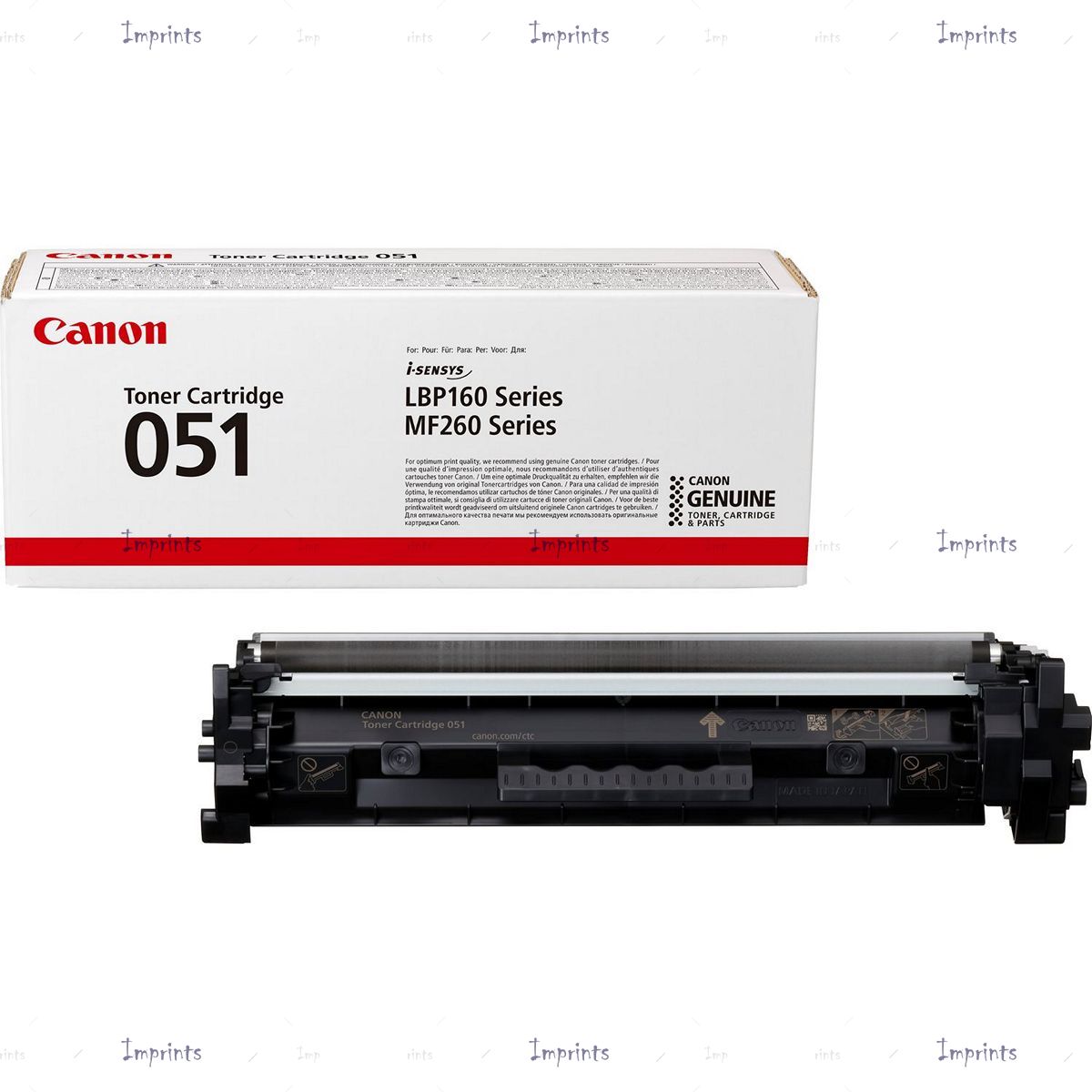 Оригинальный Картридж Canon Cartridge 051 черный, № 051 оригинальный