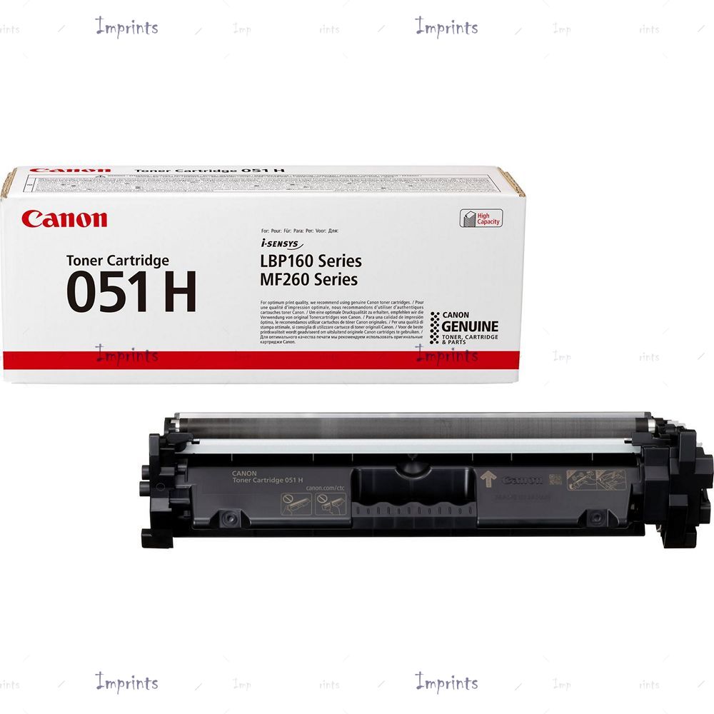 Оригинальный Картридж Canon Cartridge 051 H черный увеличенный, № 051 оригинальный