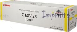 Оригинальный Картридж Canon C-EXV 25 Yellow желтый оригинальный