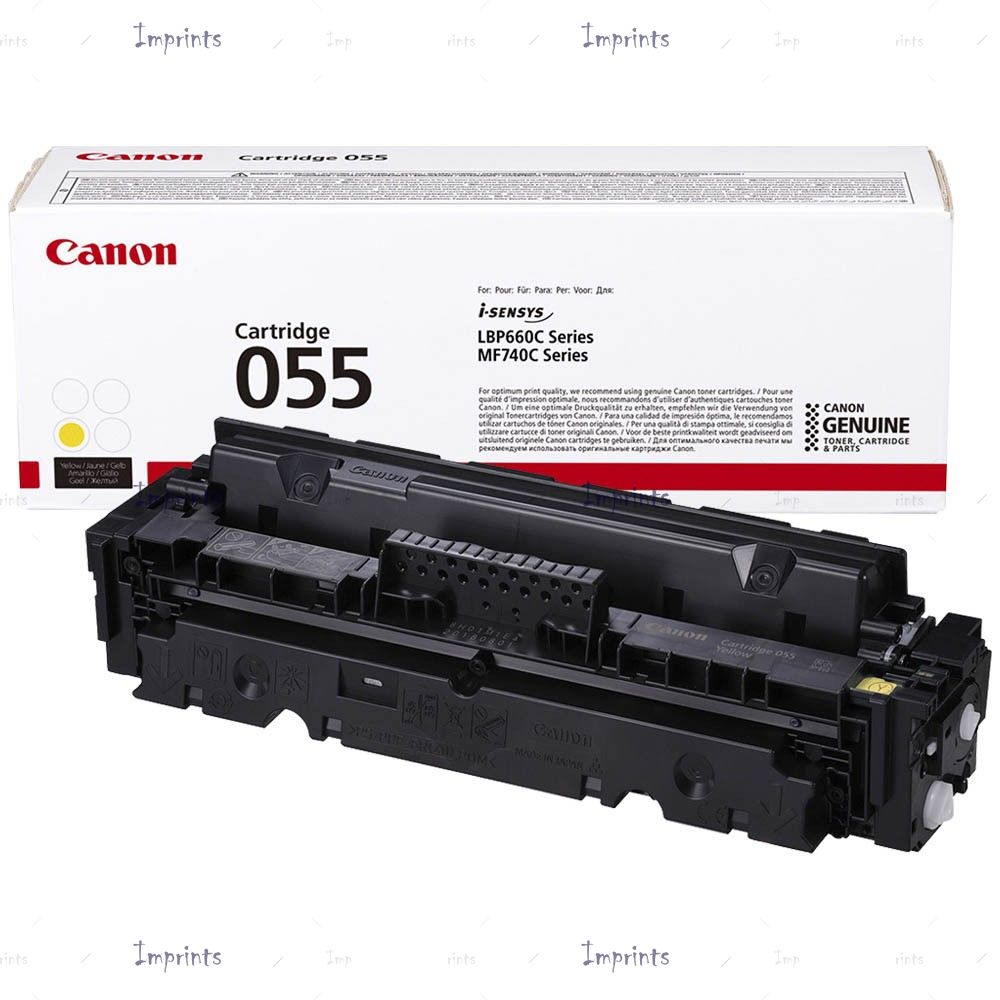 Оригинальный Картридж Canon Cartridge 055 Yellow желтый, № 055 оригинальный
