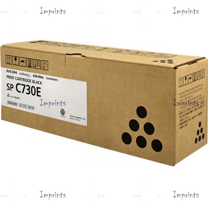 Оригинальный Ricoh Картридж Ricoh SP C730E Black черный оригинальный для IMPRINTS.RU
