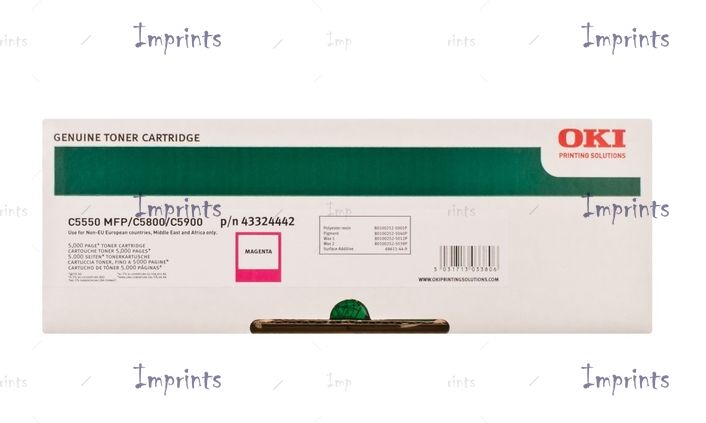 Оригинальный Картридж Oki 43324422 пурпурный оригинальный