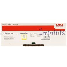 Картридж Oki 43381905 желтый оригинальный