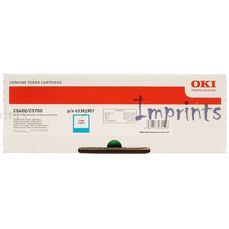 Оригинальный Картридж Oki 43381907 голубой оригинальный