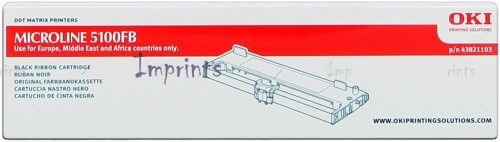 Оригинальный Картридж Oki 43821103 красящая лента оригинальный