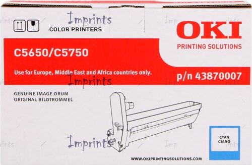 Оригинальный Фотобарабан Oki 43870007 голубой оригинальный