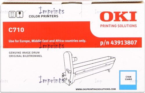 Оригинальный Фотобарабан Oki 43913807 голубой оригинальный