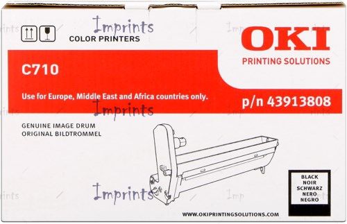 Оригинальный Фотобарабан Oki 43913808 черный оригинальный