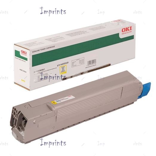 Оригинальный Картридж Oki 44059169 , желтый оригинальный