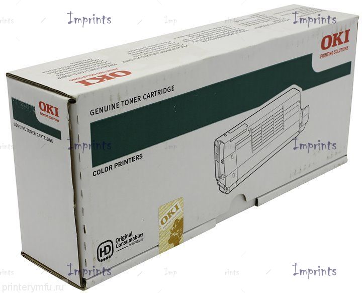 Оригинальный Картридж Oki 44318623 голубой оригинальный