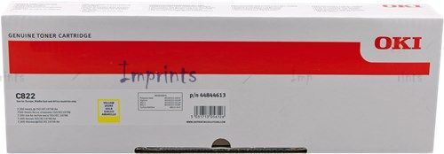 Оригинальный Картридж Oki 44844613 желтый оригинальный