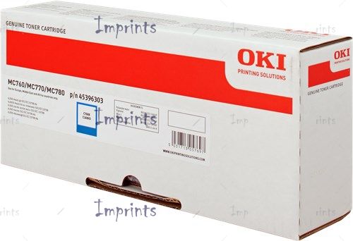 Оригинальный Картридж Oki 45396303 голубой оригинальный