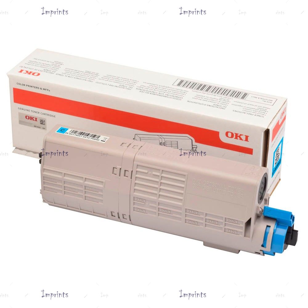 Оригинальный Картридж Oki 46490631 голубой увеличенный оригинальный