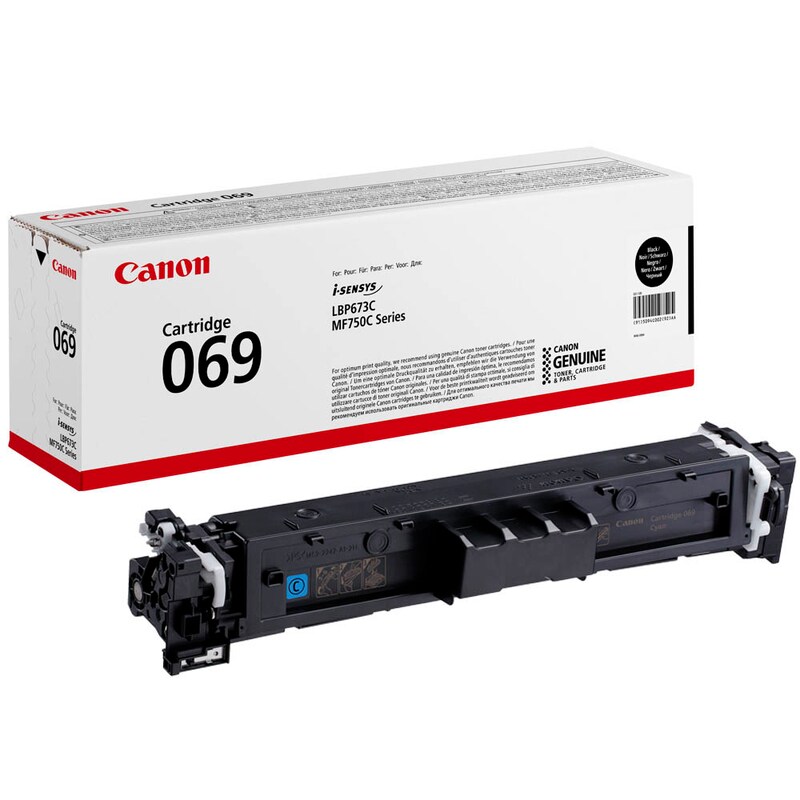 Оригинальный Картридж Canon Cartridge 069 Bk черный оригинальный
