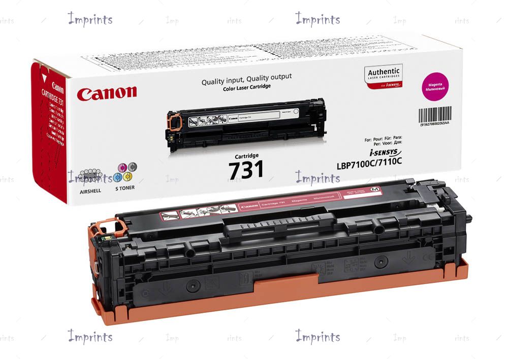 Оригинальный Картридж Canon Cartridge 731 Magenta пурпурный оригинальный