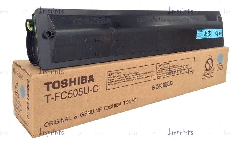 Оригинальный Картридж Toshiba T-FC505E-C голубой оригинальный