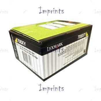 Оригинальный Картридж Lexmark 708XY желтый экстра увеличенный оригинальный