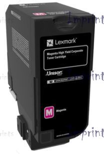 Оригинальный Картридж Lexmark 74C5HME пурпурный увеличенный оригинальный