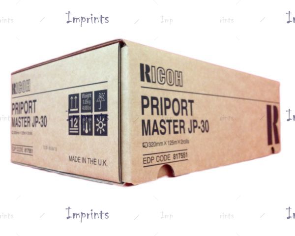 Оригинальный Ricoh Картридж Ricoh JP-30 две мастер-пленки оригинальный для IMPRINTS.RU