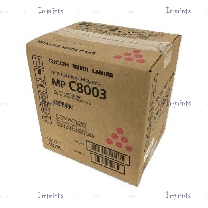 Оригинальный Ricoh Картридж Ricoh MP C8003 Magenta пурпурный оригинальный для IMPRINTS.RU