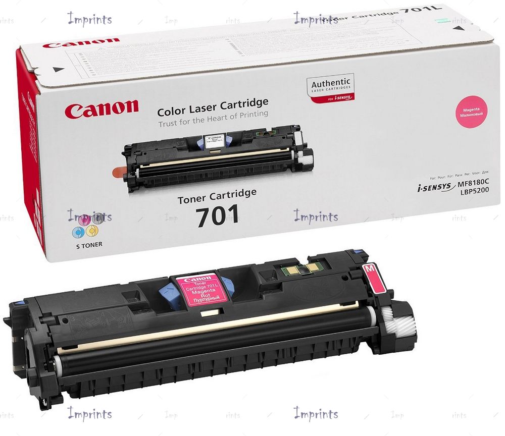 Оригинальный Картридж Canon Cartridge 701M пурпурный оригинальный