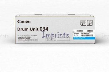 Оригинальный Фотобарабан Canon Drum Unit 034 C голубой оригинальный