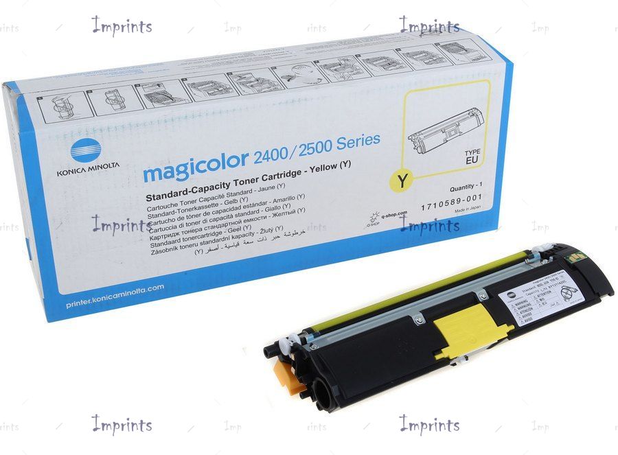 Картридж Konica Minolta A00W131 желтый оригинальный