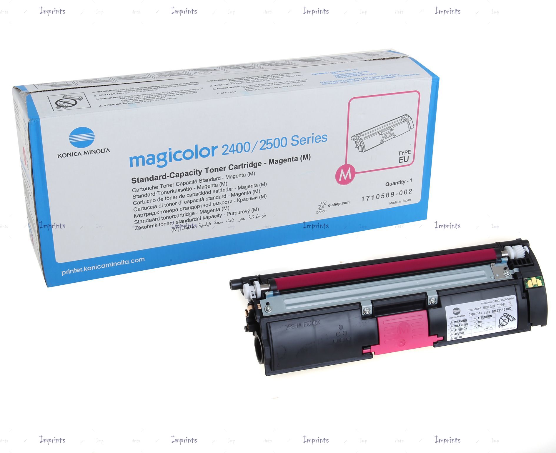 Картридж Konica Minolta A00W231 пурпурный оригинальный