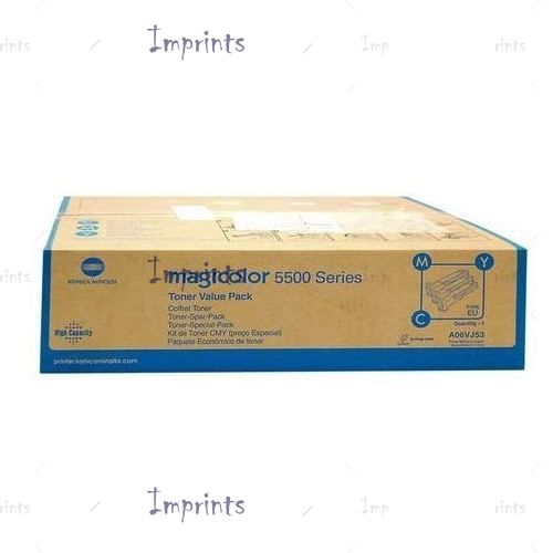 Картридж Konica Minolta A06VJ53 набор цветных увеличенных ей оригинальный