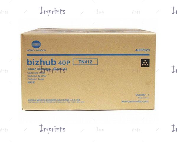 Картридж Konica Minolta TN412 черный оригинальный