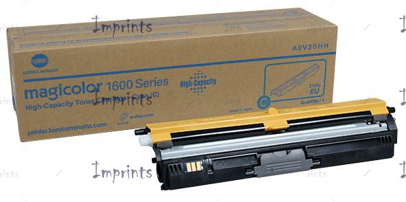 Картридж Konica Minolta A0V30HH голубой XL оригинальный