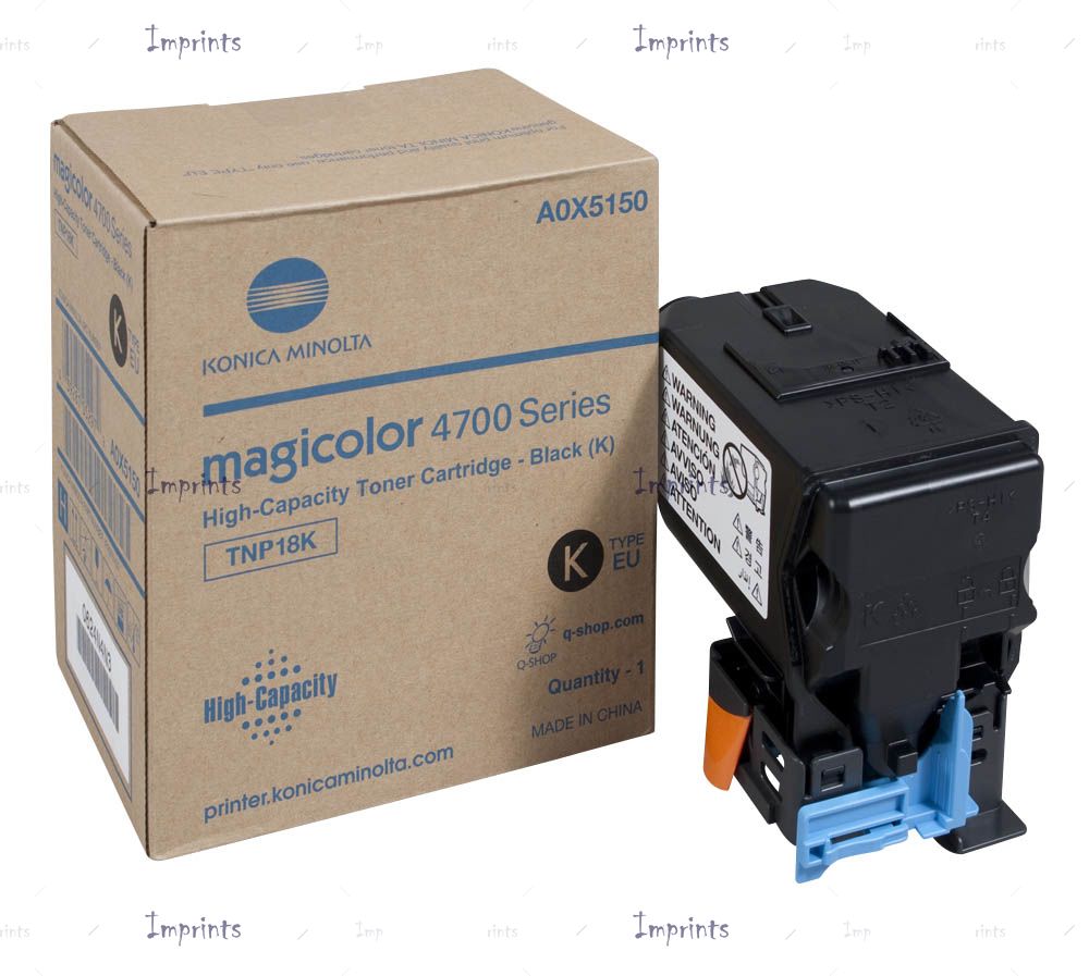 Картридж Konica Minolta TNP18K черный увеличенный оригинальный