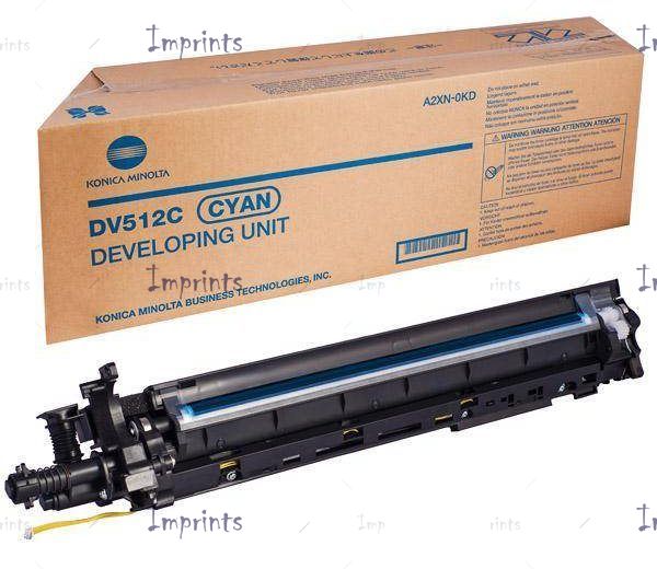 Девелопер голубой Konica Minolta DV512C  оригинальный