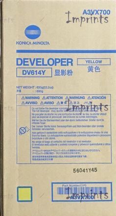 Девелопер желтый Konica Minolta DV614Y  оригинальный