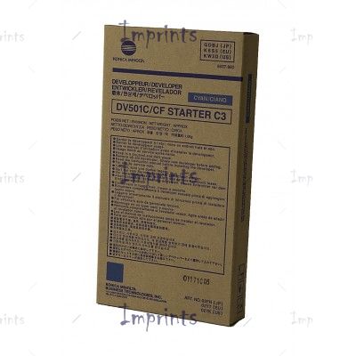 Девелопер голубой Konica Minolta DV615C  оригинальный