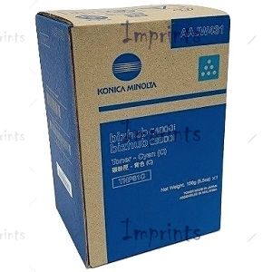 Картридж Konica Minolta TNP81C голубой оригинальный